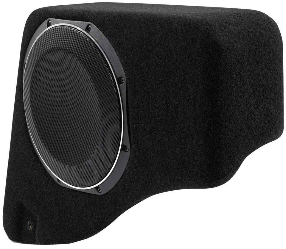 JL Audio Stealthbox For 2007-2017 Jeep Wrangler Unlimited (Passenger Side) - SB-J-WRUP/10TW1/BK