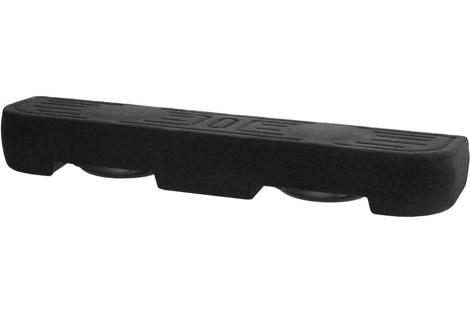 JL Audio Stealthbox For 2009-Up Ford F-150 SuperCrew / 2017-Up SuperDuty Crew Cab - SB-F-150-SCDBL/12TW3/BK