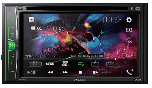 Pioneer 6.2" Multimedia Bluetooth DVD-Receiver - AVH-211EX