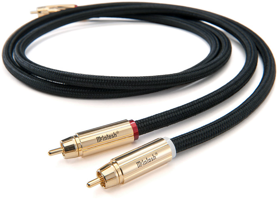 McIntosh 3.3 Feet Stereo RCA Interconnect Cables - CA1M