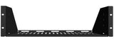 Sanus 1U Black Vented AV Shelf - CASH21-B1