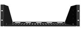 Sanus 2U Black Vented AV Shelf - CASH22-B1