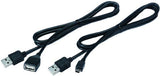 Kenwood Black USB Extension Mounting Kit - CA-U1EX