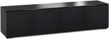 Salamander Designs Chameleon Collection Black Chicago AV Cabinet - C/CH247/BO