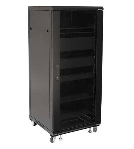 Sanus 55" Foundations Component Series Black AV Rack - CFR2127