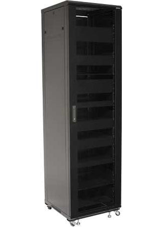 Sanus 85" Tall Black AV Home Theater Equipment Rack - CFR2144