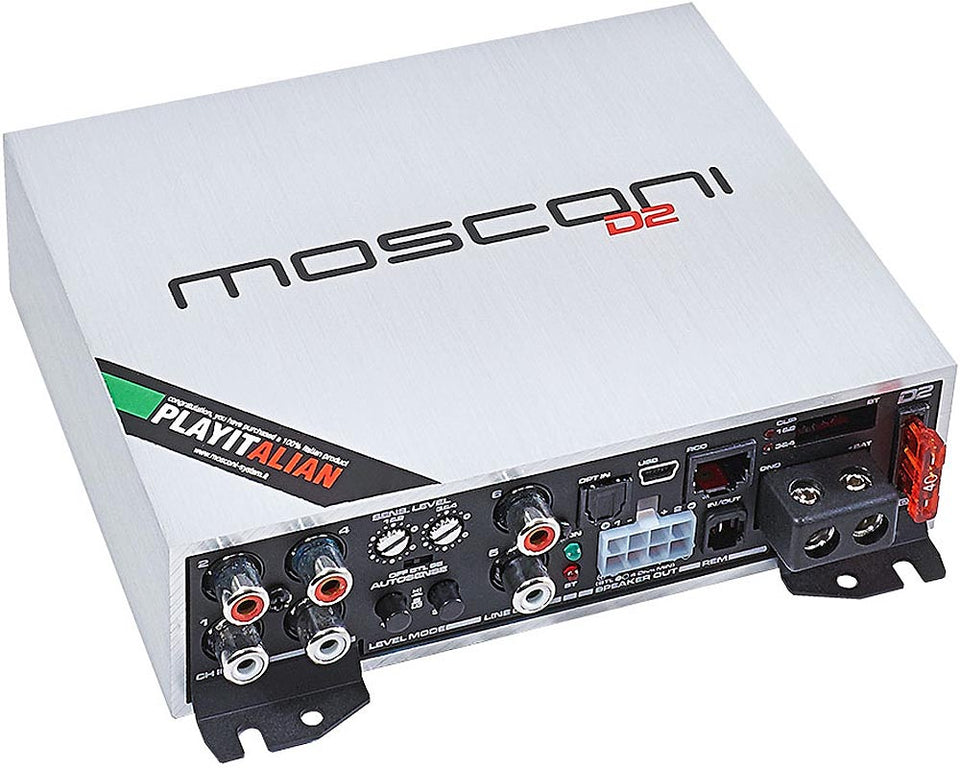Mosconi Gladen D2 100.4 DSP 4-Channel Amplifier - D2 100.4 DSP