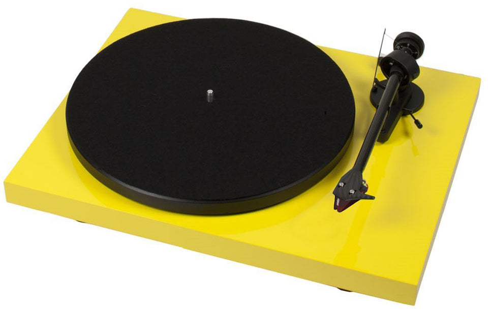 Pro-Ject Debut Carbon DC Yellow Turntable - DCARBONDCYEL