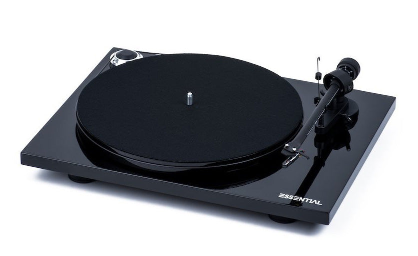 Pro-Ject Essential III Black Gloss Turntable - ESSENTIALIIIHGBK