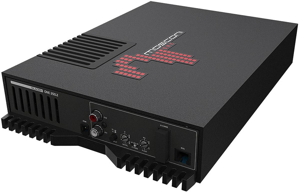 Mosconi Gladen One 250.2 2-Channel Amplifier - GLANDEN ONE 250.2