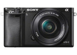 Sony Alpha A6000 24.3 Megapixel Black -50mm Lens - ILCE-6000L/BMirrorless Digital Camera With 16