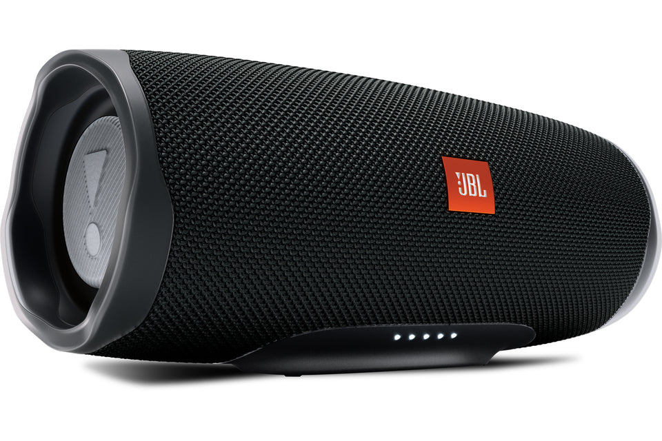 JBL Charge 4 Black Portable Bluetooth Speaker - JBLCHARGE4BLK