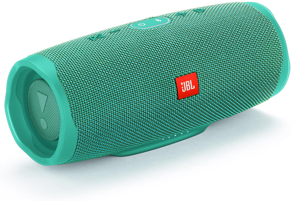JBL Charge 4 Teal Portable Bluetooth Speaker - JBLCHARGE4TEALAM