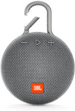 JBL Clip 3 Stone Gray Portable Bluetooth Speaker - JBLCLIP3GRY