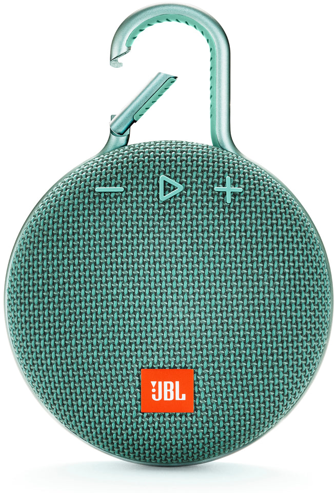JBL Clip 3 River Teal Portable Bluetooth Speaker - JBLCLIP3TEAL