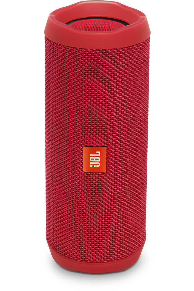 JBL Flip 4 Red Wireless Portable Stereo Speaker - JBLFLIP4REDAM