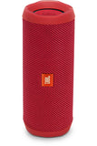 JBL Flip 4 Red Wireless Portable Stereo Speaker - JBLFLIP4REDAM