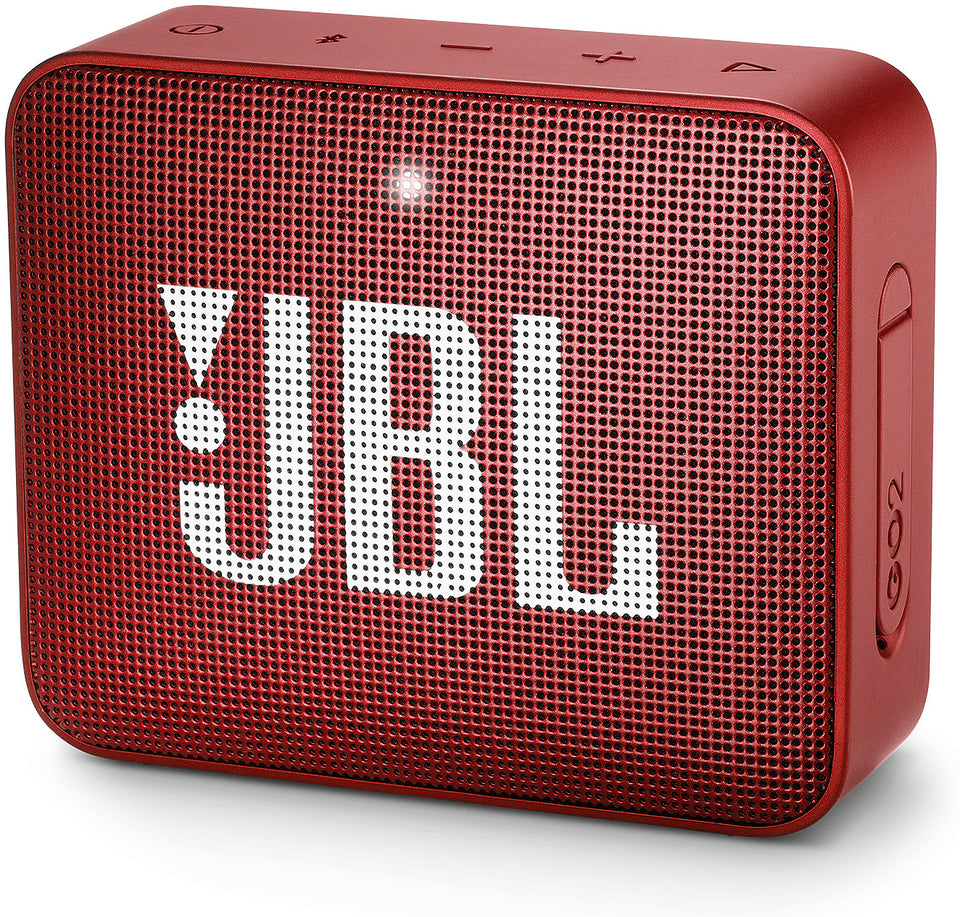 JBL Go 2 Ruby Red Portable Bluetooth Speaker - JBLGO2RED