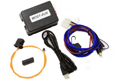 NAV-TV MOST-AUX Auxiliary Interface - KIT008