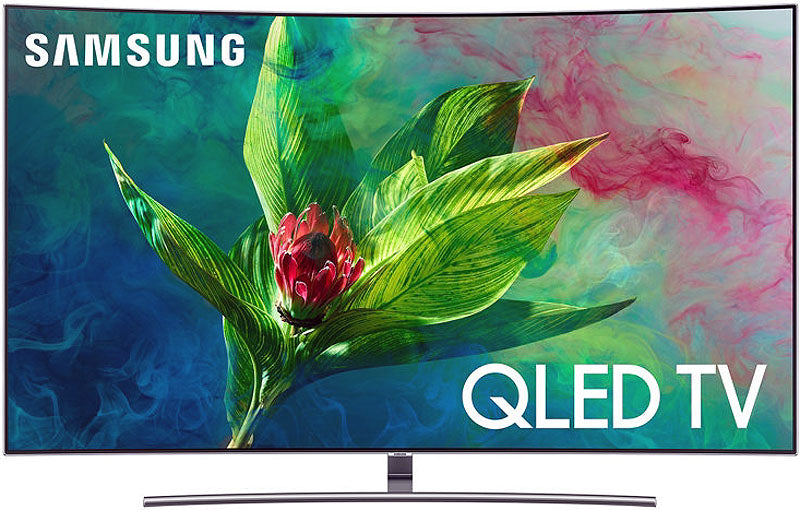 Samsung 65" Q7CN Eclipse Silver QLED Curved 4K UHD Smart HDTV - QN65Q7CNAFXZA Abt Model: QN65Q7CN