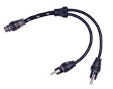 Rockford Fosgate Premium Y-Adapter 1 Female To 2 Male - RFITY-1F