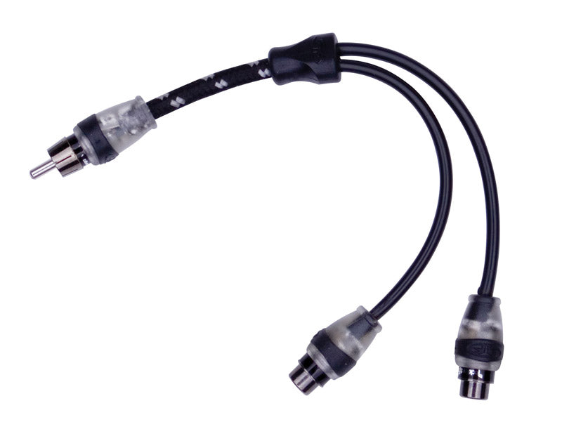 Rockford Fosgate Premium Y-Adapter 1 Male To 2 Female - RFITY-1M