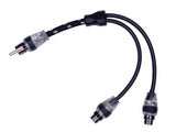 Rockford Fosgate Premium Y-Adapter 1 Male To 2 Female - RFITY-1M