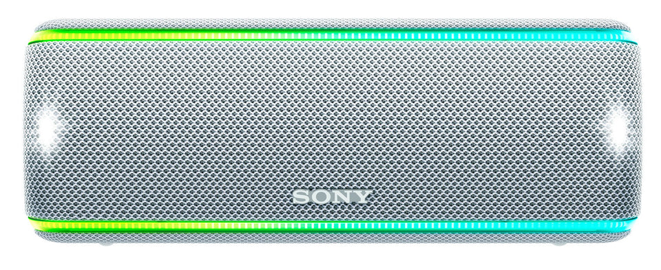 Sony White Portable Wireless Bluetooth Speaker - SRSXB31/W