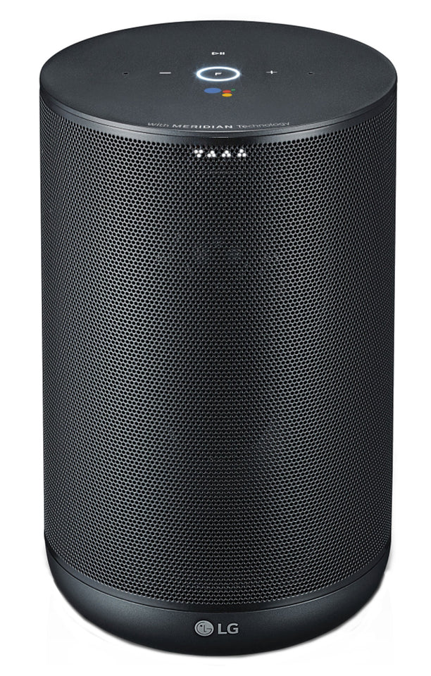 LG ThinQ Google Assistant Built-In Black Speaker - WK7