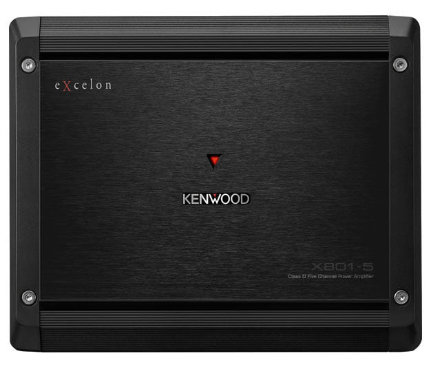 Kenwood eXcelon Class D 5-Channel Power Amplifier - X801-5