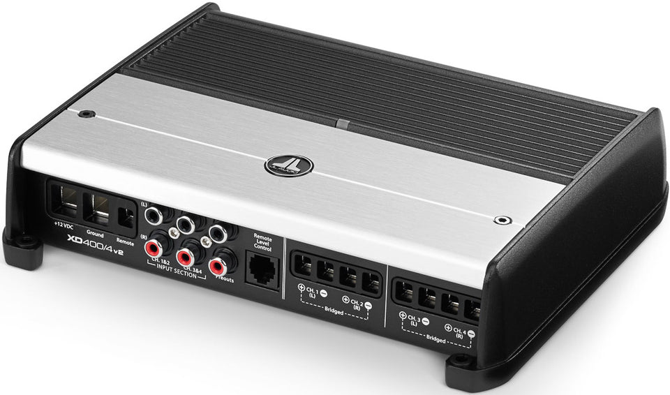 JL Audio XD Series 4 Channel Class D Full-Range 400 W Amplifier - 98602