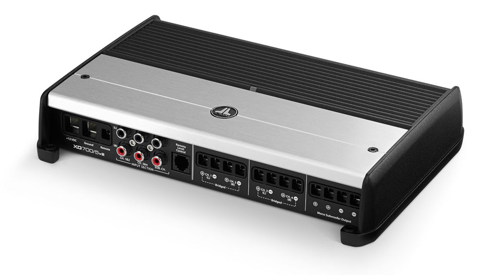 JL Audio Five-Channel Class D System Mobile Amplifier - XD7005V2