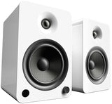Kanto YU6 Powered Gloss White Bookshelf Speakers - YU6GW