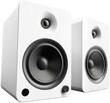 Kanto YU6 Powered Matte White Bookshelf Speakers - YU6MW
