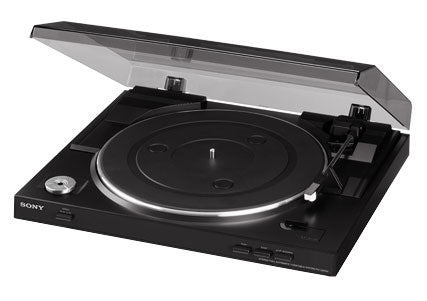 Sony Black USB Stereo Turntable System - PS-LX300USB