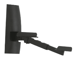 Sanus Black Italia Bookshelf Speaker Wall Mount - WMS2