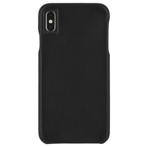 Case-Mate Black Barely There Leather iPhone XS Max Case - CM037858